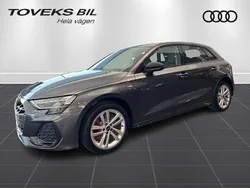 Grå Ny 2024 Audi A3 Sportback e-tron S-Line Sedan | 524 800 kr
