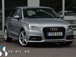 Silver Begagnad 2016 Audi A1 Sportback S-Line Halvkombi | 117 900 kr (Marknadspris)