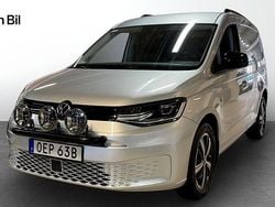 Silver (reflexsilver metall) Begagnad 2022 VW Caddy Minibuss | 299 000 kr (Dyr)