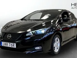 Svart (black) Begagnad 2023 Nissan Leaf N-Connecta Halvkombi | 229 900 kr (Lite dyr)