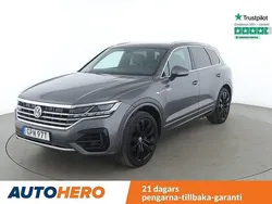 Grå Begagnad 2019 VW Touareg R-line SUV | 494 000 kr (Marknadspris)