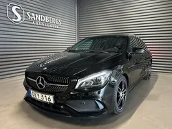 Svart Begagnad 2016 Mercedes CLA200 Shooting Brake AMG Kombi | 164 500 kr (Marknadspris)
