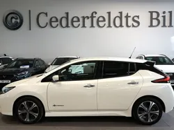 Vit Begagnad 2018 Nissan Leaf 360º Halvkombi | 159 900 kr (Dyr)