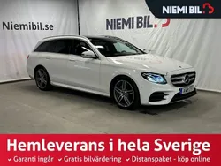 Vit Begagnad 2017 Mercedes E220 AMG line Kombi | 329 900 kr (Lite dyr)