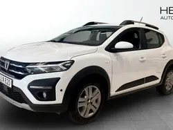 Vit (white) Begagnad 2022 Dacia Sandero Comfort Halvkombi | 159 800 kr (Marknadspris)