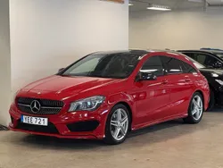 Röd Begagnad 2016 Mercedes CLA220 Shooting Brake AMG Kombi | 199 900 kr (Marknadspris)
