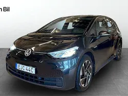Mörkgrå (mangan grey metallic blac) Begagnad 2022 VW ID.3 Pro Performance Halvkombi | 249 900 kr (Superpris)