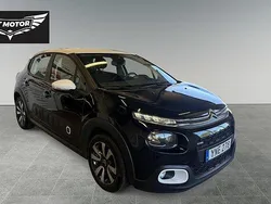 Svart Begagnad 2017 Citroën C3 PureTech Halvkombi | 56 900 kr (Marknadspris)
