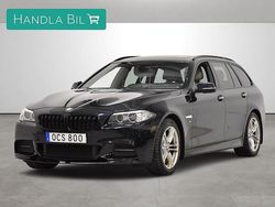 Svart Begagnad 2016 BMW 520 M Sport Kombi | 219 900 kr