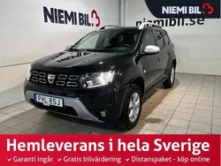 Svart Begagnad 2021 Dacia Duster SUV | 199 900 kr (Marknadspris)