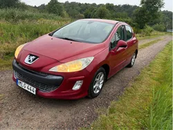 Röd Begagnad 2008 Peugeot 308 Halvkombi | 17 500 kr (Dyr)