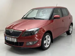 Röd Begagnad 2015 Skoda Fabia Ambition | 91 000 kr