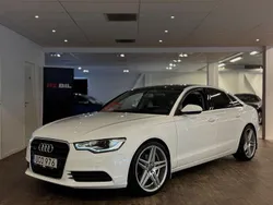 Vit Begagnad 2014 Audi A6 Comfort Sedan | 149 900 kr (Marknadspris)