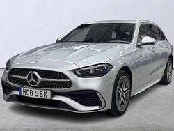 Silver Begagnad 2023 Mercedes C300e AMG line Kombi | 419 900 kr (Lite dyr)