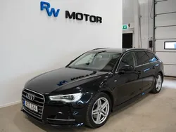 Svart Begagnad 2016 Audi A6 S-Line Kombi | 204 800 kr (Marknadspris)