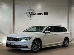 Vit Begagnad 2017 VW Passat R-line Kombi | 169 900 kr (Marknadspris)