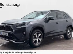 Mörkgrå (grå metallic) Begagnad 2021 Toyota RAV4 Hybrid Edition SUV | 348 700 kr (Bra pris)