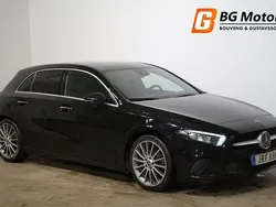 Svart Begagnad 2019 Mercedes A180 Halvkombi | 189 900 kr