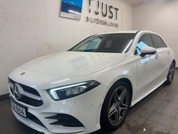 Vit Begagnad 2018 Mercedes A180 AMG Halvkombi | 239 000 kr (Marknadspris)