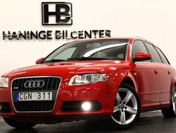 Röd Begagnad 2008 Audi A4 S-Line Kombi | 49 900 kr (Lite dyr)