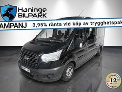 Svart Begagnad 2016 Ford Transit Kombi | 199 900 kr