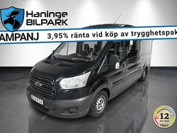 Svart Begagnad 2016 Ford Transit Kombi | 199 900 kr (Dyr)