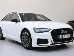 Vit Begagnad 2021 Audi A6 S-Line Kombi | 429 900 kr (Bra pris)