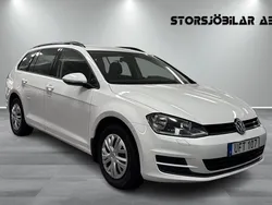 Vit Begagnad 2014 VW Golf VII Kombi | 109 000 kr (Lite dyr)