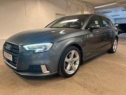 Grå Begagnad 2016 Audi A3 Sportback Sport Halvkombi | 145 000 kr (Marknadspris)
