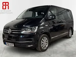 Svart Begagnad 2017 VW Multivan Highline Minibuss | 399 900 kr (Marknadspris)