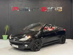 Svart Begagnad 2002 Peugeot 206 CC Cab | 25 000 kr (Marknadspris)