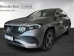 Mörkgrå (grey) Begagnad 2024 Mercedes EQA250+ AMG SUV | 479 900 kr (Bra pris)