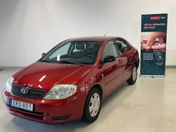 Röd Begagnad 2003 Toyota Corolla Sedan | 38 800 kr (Marknadspris)