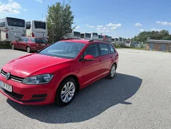 Röd Begagnad 2015 VW Golf VII Kombi | 69 900 kr (Bra pris)