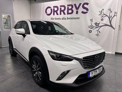 Vit Begagnad 2017 Mazda CX-3 Optimum SUV | 174 900 kr (Marknadspris)