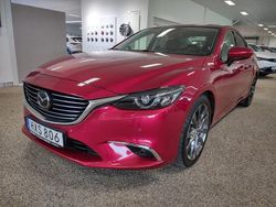 Röd Begagnad 2015 Mazda 6 Optimum Sedan | 179 900 kr (Lite dyr)