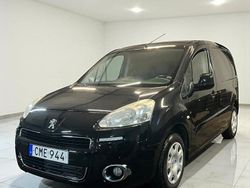 Svart Begagnad 2014 Peugeot Partner Van | 54 900 kr (Marknadspris)
