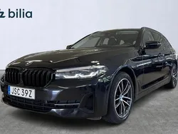 Svart Begagnad 2022 BMW 520 Sport Line Kombi | 349 900 kr (Bra pris)