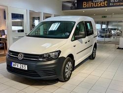 Vit Begagnad 2019 VW Caddy Minibuss | 139 800 kr (Lite dyr)