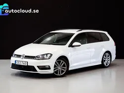 Vit Begagnad 2015 VW Golf VII R-line Kombi | 164 800 kr (Marknadspris)