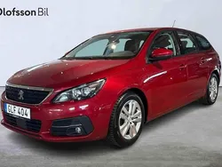 Röd Begagnad 2018 Peugeot 308 Kombi | 129 000 kr (Marknadspris)