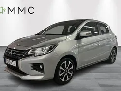 Grå Begagnad 2021 Mitsubishi Space Star Elegance Halvkombi | 139 000 kr (Bra pris)