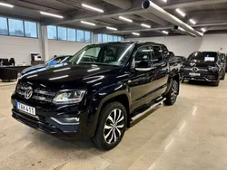Svart Begagnad 2018 VW Amarok Aventura Pickup | 379 900 kr (Marknadspris)