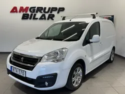 Vit Begagnad 2016 Peugeot Partner Minibuss | 79 900 kr (Bra pris)