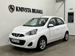 Vit Begagnad 2015 Nissan Micra Acenta Halvkombi | 64 800 kr (Lite dyr)