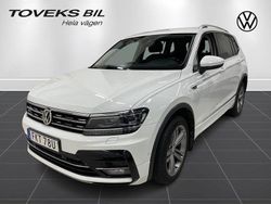 Pure white Begagnad 2019 VW Tiguan Allspace R-line SUV | 249 000 kr (Marknadspris)