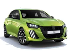 Svart Ny 2024 Peugeot 208 Halvkombi | 264 900 kr