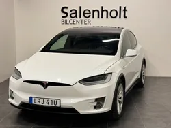 Vit Begagnad 2020 Tesla Model X Long Range SUV | 549 900 kr