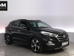 Svart Begagnad 2015 Hyundai Tucson Premium SUV | 209 900 kr (Marknadspris)