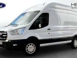 Vit (white) Begagnad 2021 Ford Transit Van | 310 000 kr (Marknadspris)